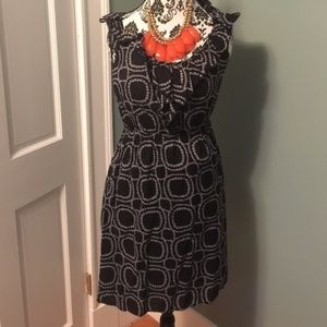 Old Navy Black & Gray Dress M